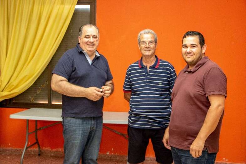 Juan Martel, Juan Manuel Ortega y Leo Hernández (Foto TA)